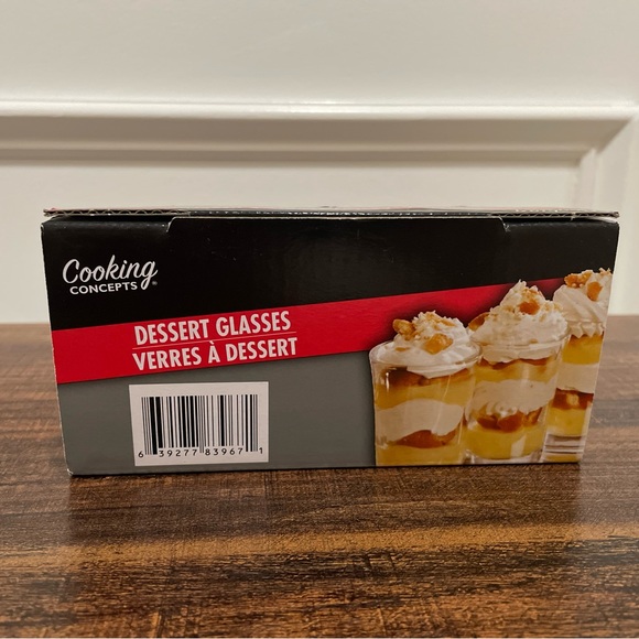 (Copy) {Cooking Concepts} 3-pack of Dessert Glasses - Picture 2 of 3
